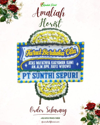 Papan Bunga Duka di Sungai Kakap